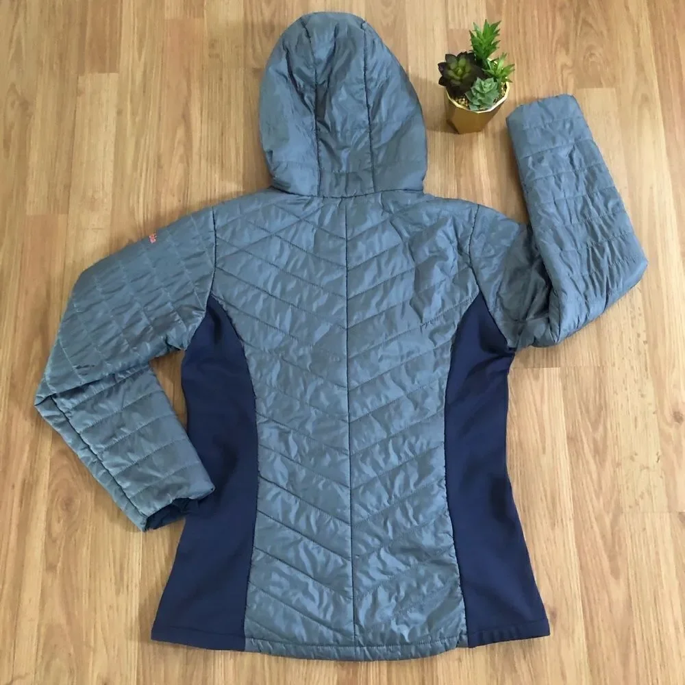 COLUMBIA Mount Joy Quilted Hooded Hybrid Jacket